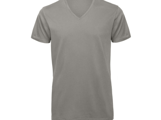 Tee-shirt homme col v en coton bio