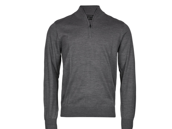 Pull col zippé