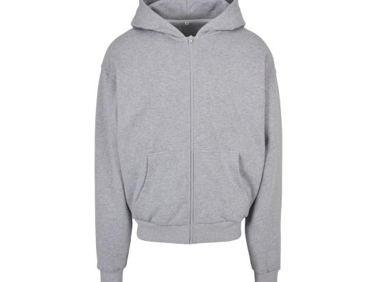 Sweat zippé à capuche très lourd