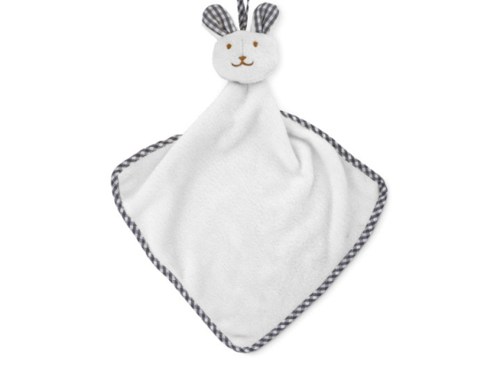 HUG ME - Serviette lapin en peluche
