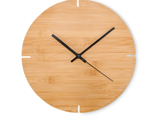 ESFERE - Horloge murale en bambou