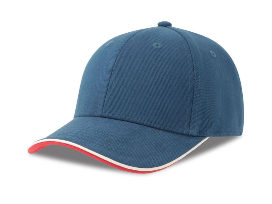Casquette 6 pans contrastée