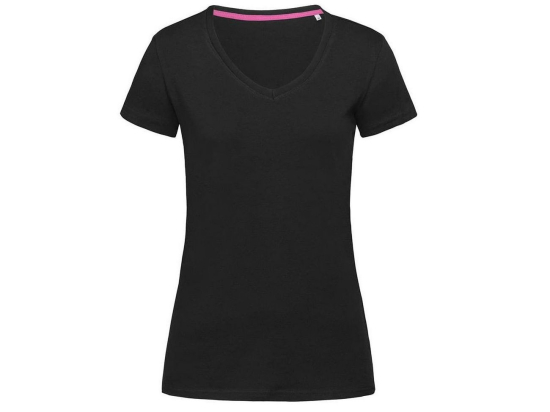 Tee-shirt femme col v
