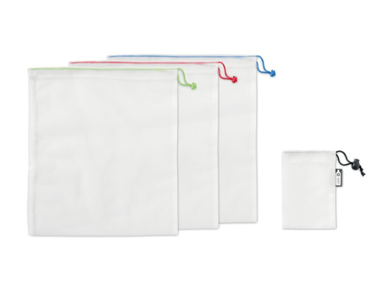 VEGGIE SET RPET - Lot de 3 sacs en RPET
