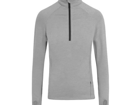 Tee-shirt de sport col zippé