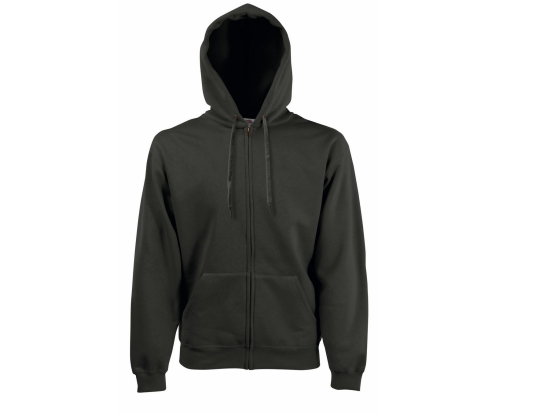 Sweat capuche grand zip 280