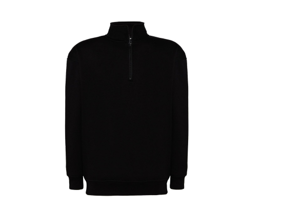 Sweat col zippé