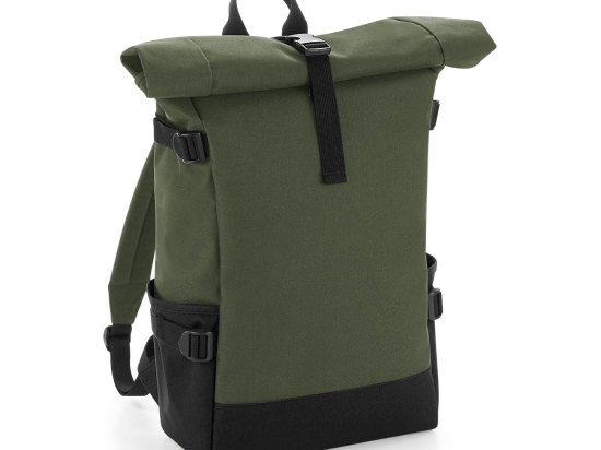 Sac à dos coloré avec rabat enroulable
