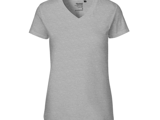Tee-shirt femme col v