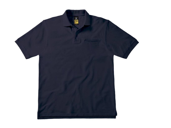 Polo 60° polycoton avec poche