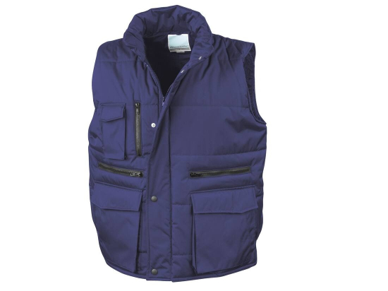 Bodywarmer multi-poches ripstop