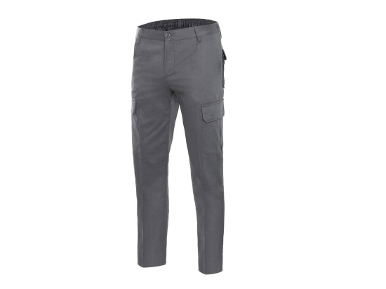 Pantalon 100% coton multipoches