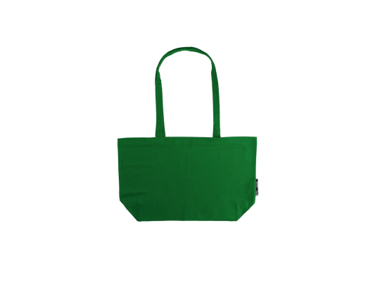 Shopping bag with gusset