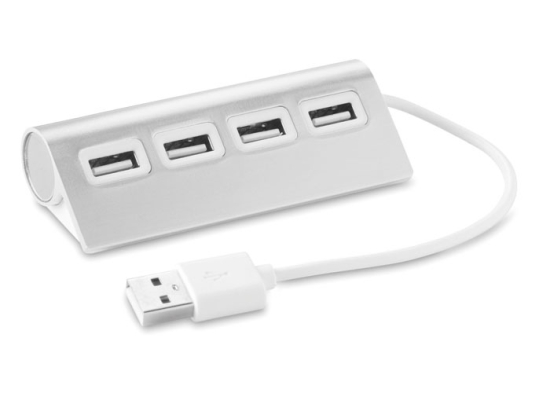 ALUHUB - Duplicateur USB 4 ports