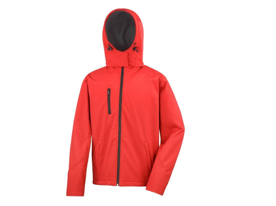 Veste softshell homme à capuche