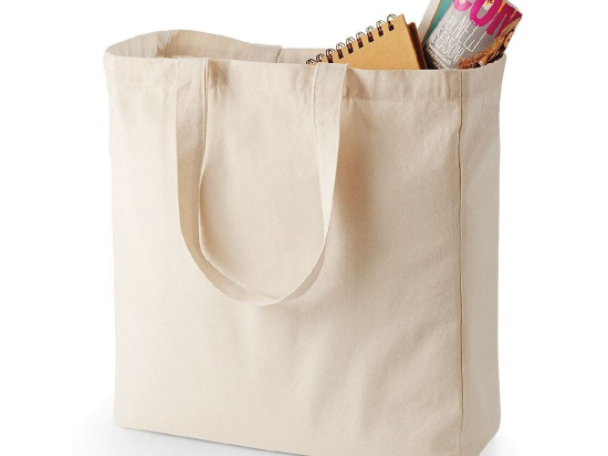 Sac shopping en toile
