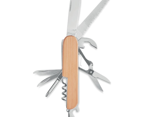 LUCY LUX - Couteau multi outils en bambou