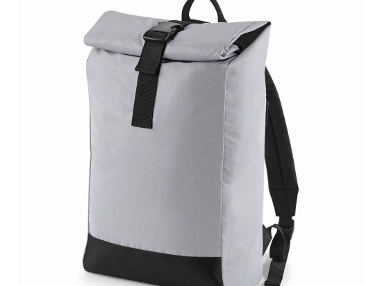 Sac à dos réfléchissant avec fermeture enroulable