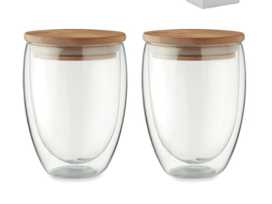 TIRANA SET - Lot de 2 verres 350 ml