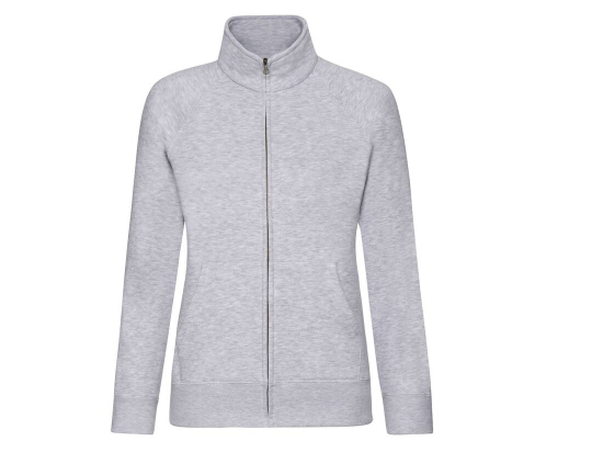 Sweat femme grand zip