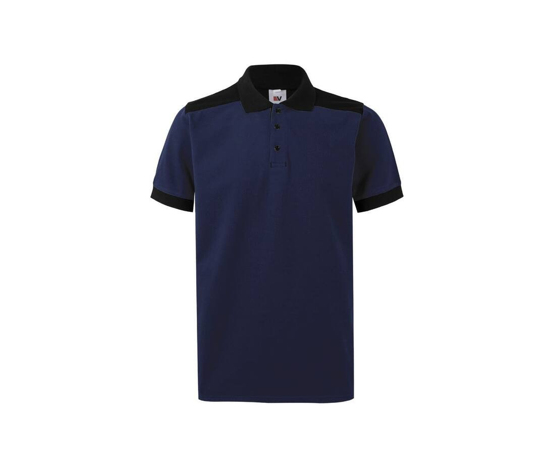 Polo stretch bicolore thumb