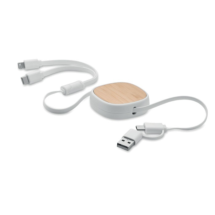 TOGOBAM - Câble de charge USB rétractable thumb