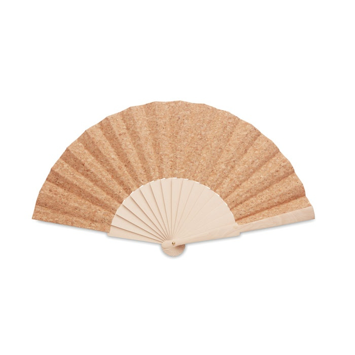 FANNY CORK - Eventail en bois et liège thumb