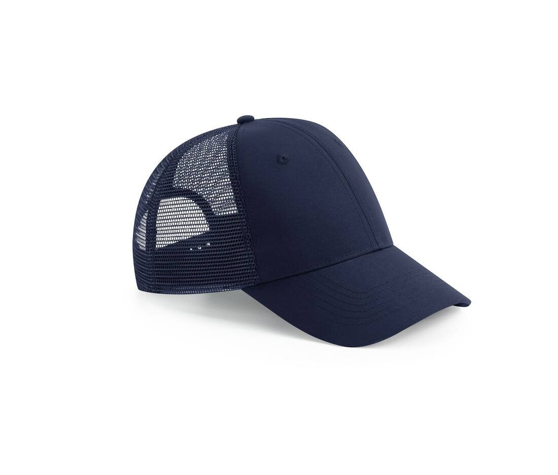 Casquette 6 pans style trucker en polyester recyclé thumb