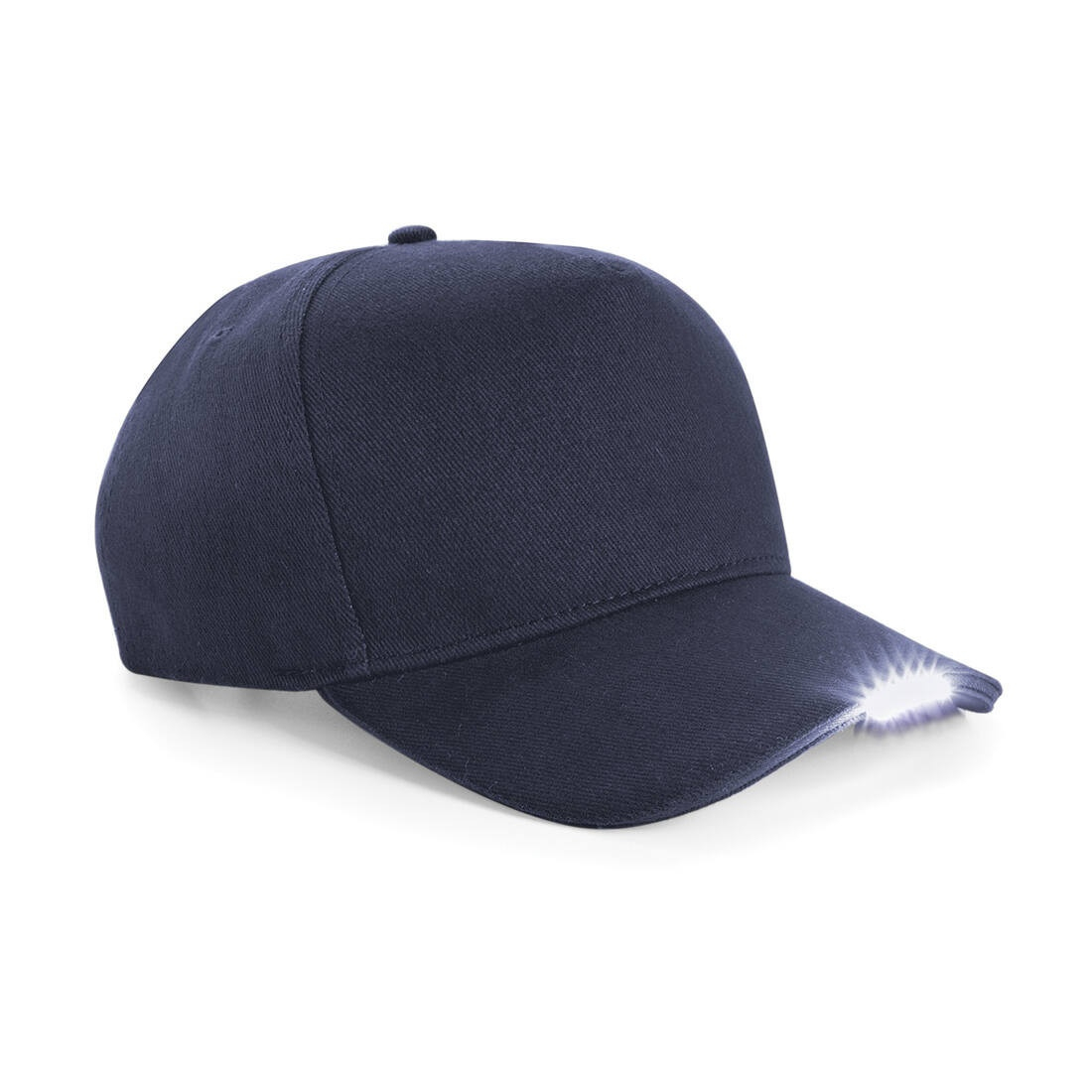 Casquette avec éclairage led thumb