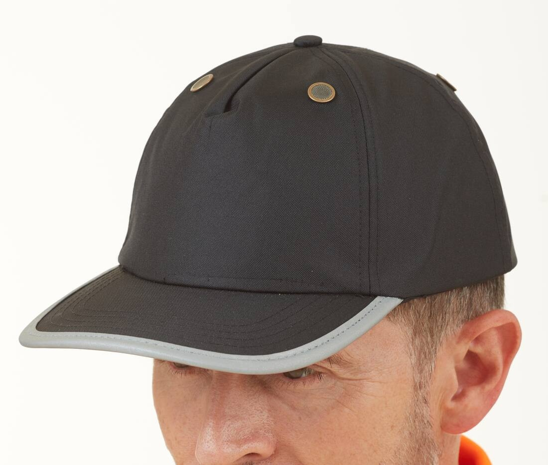 Casquette casque haute visibilité