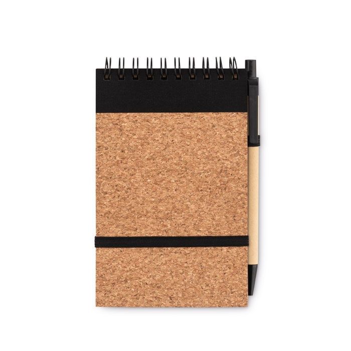 SONORACORK - Carnet A6 en liège avec stylo thumb