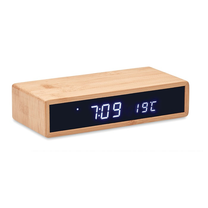 MORO - Chargeur sans fil en bambou thumb