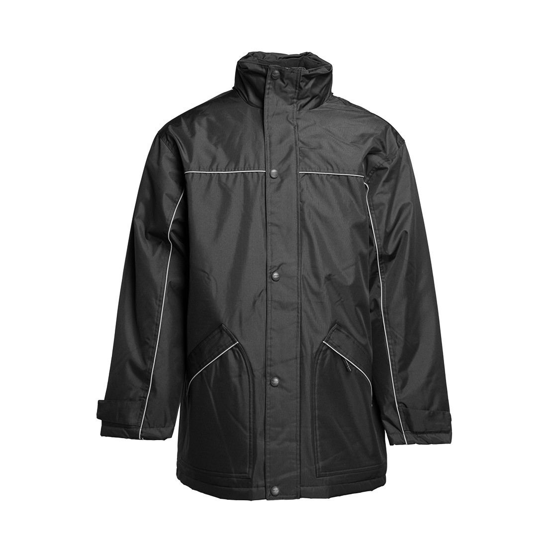 Parka avec passepoil réfléchissant thumb