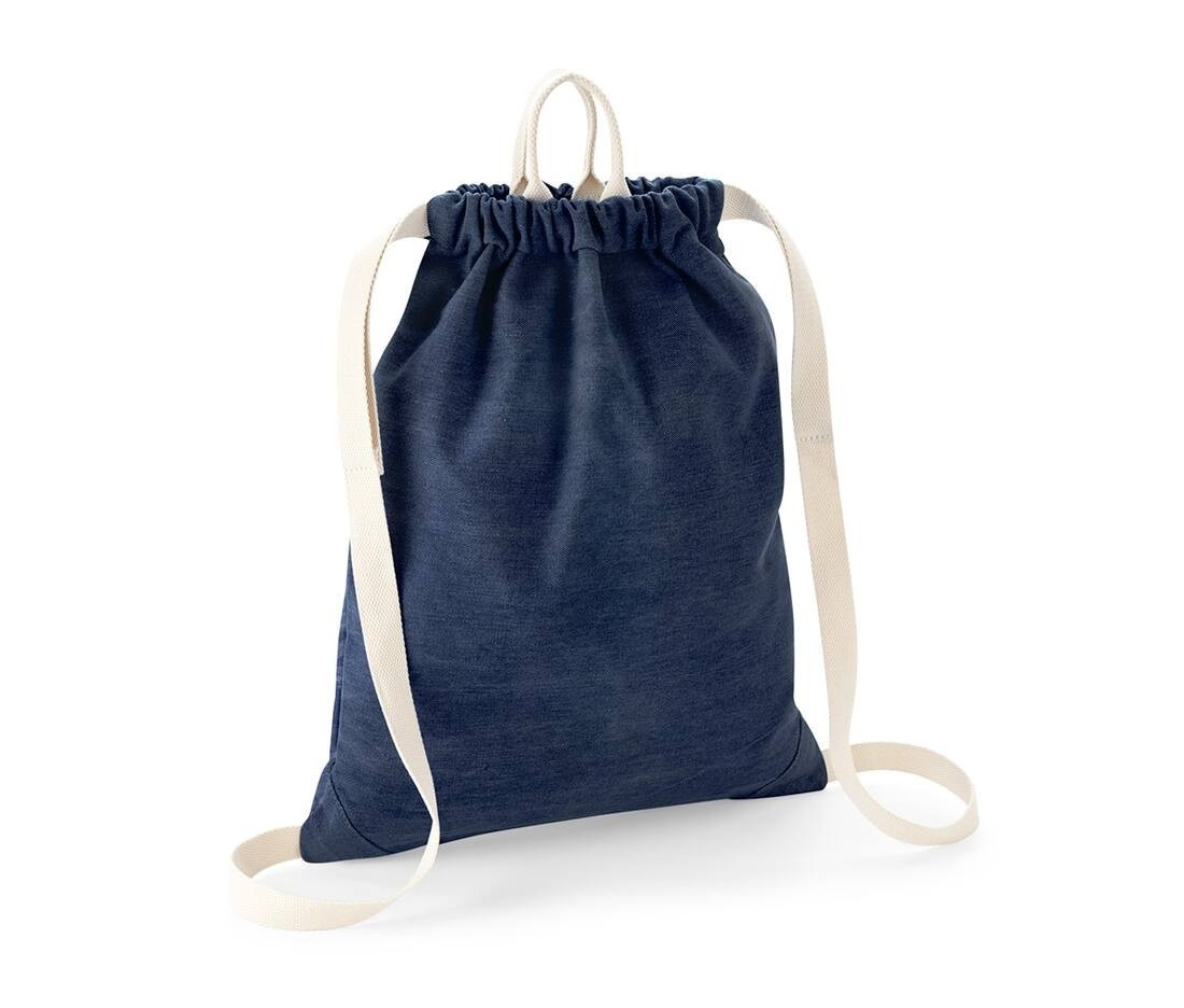 Sac de gym en denim  thumb
