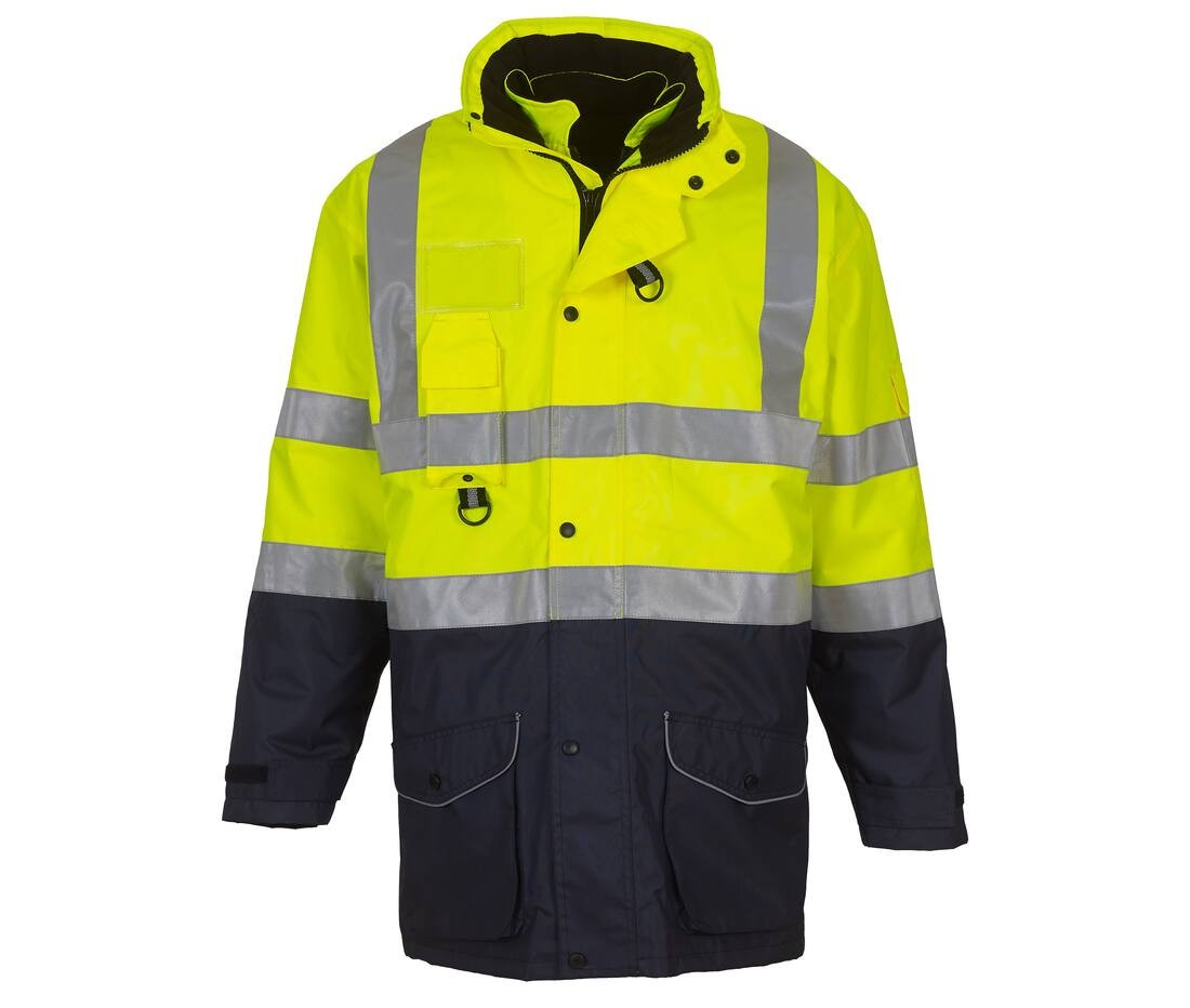 Parka 7 en 1 haute visibilité