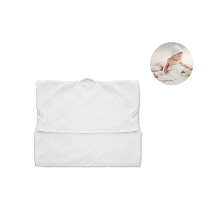HUGME - Cape de bain en coton thumb