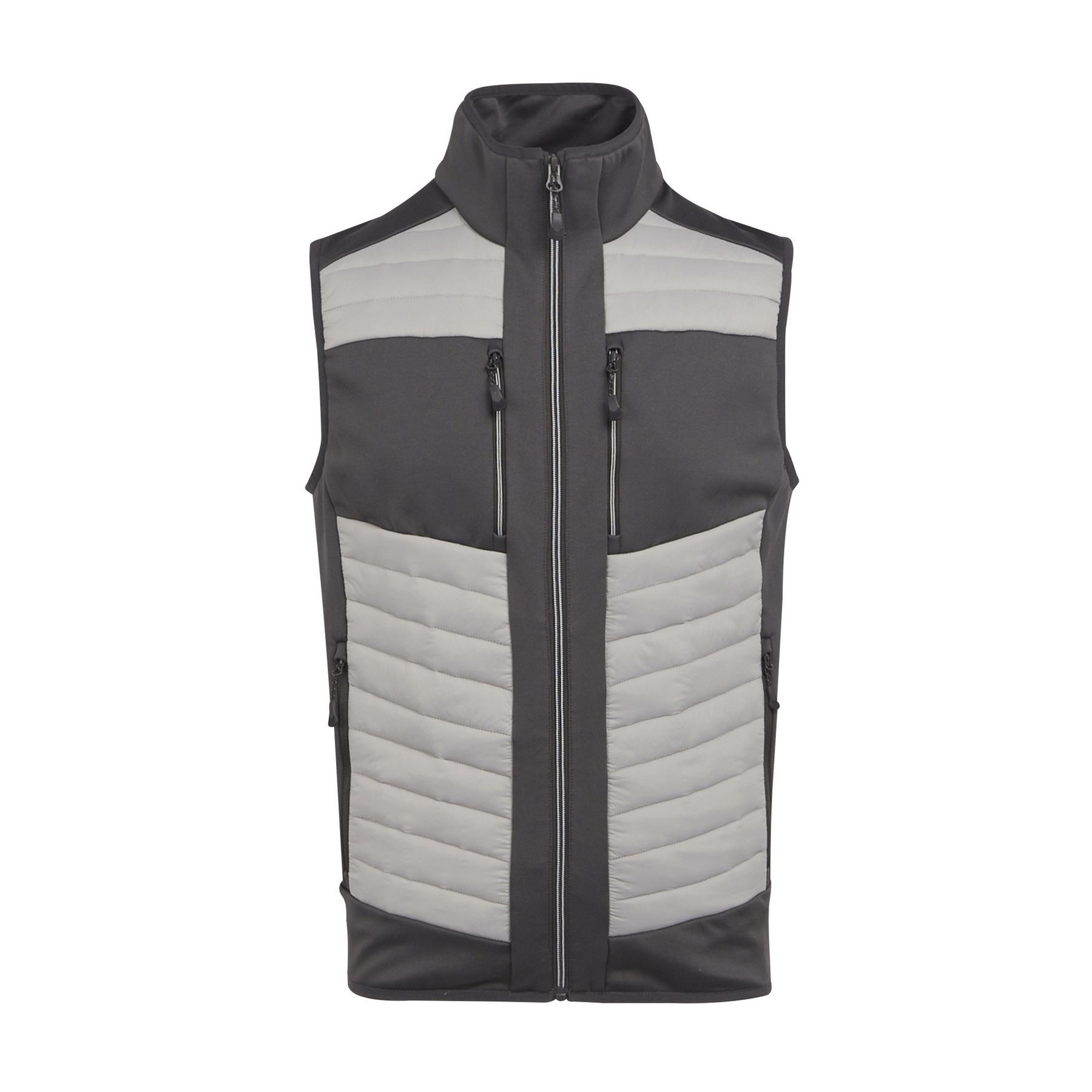 Bodywarmer bicolore extensible thumb