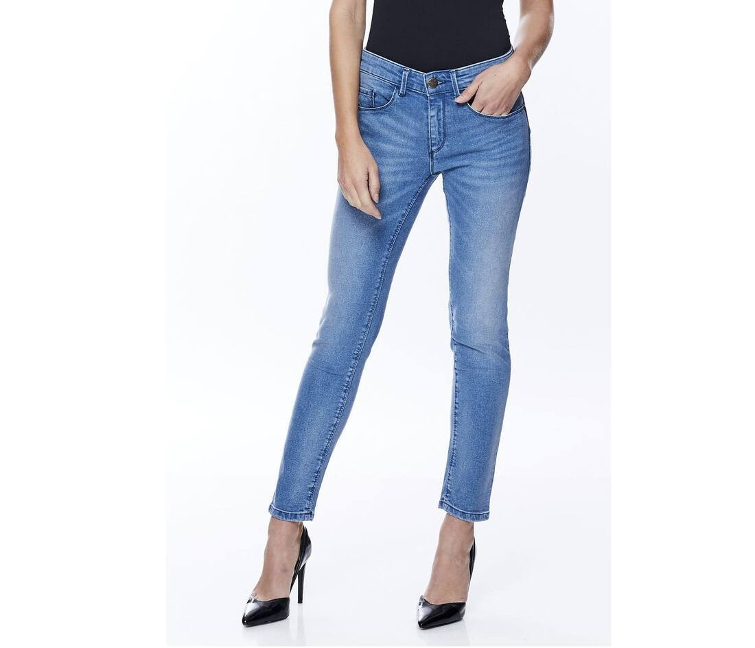Jean femme slim stone brossé thumb