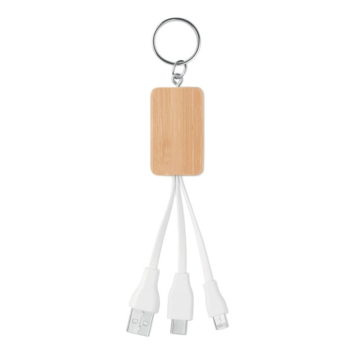 CLAUER - Câble Bambou 3 en 1 thumb
