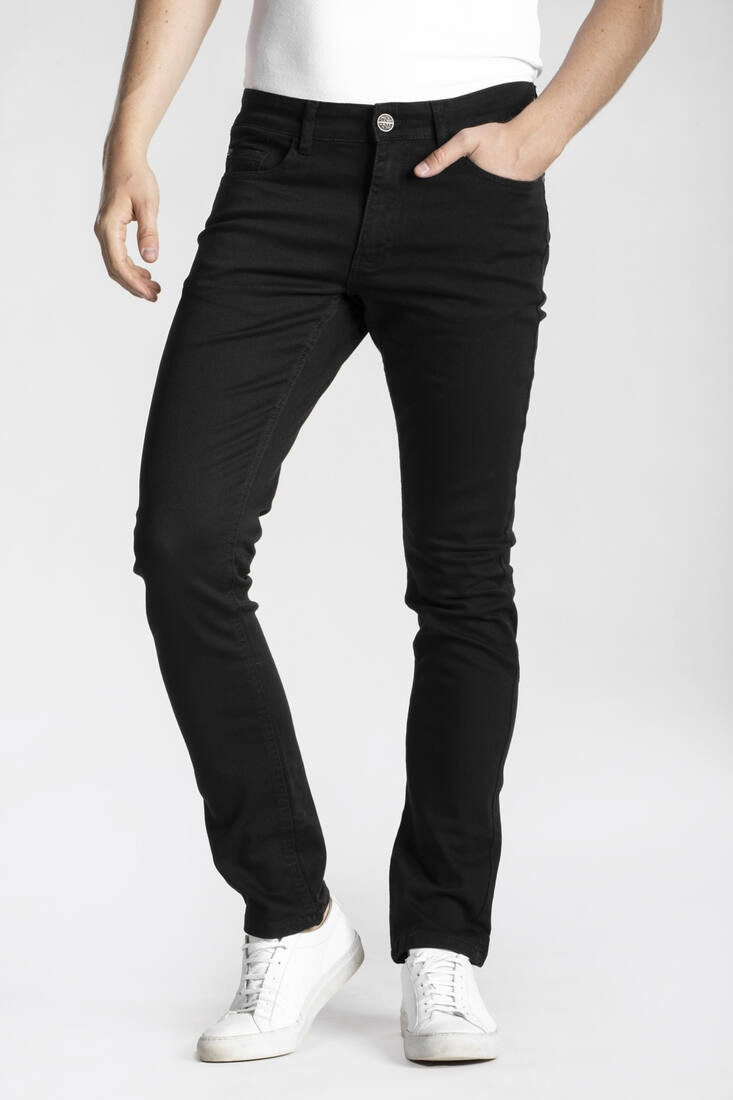 Jean homme ajusté stretch thumb