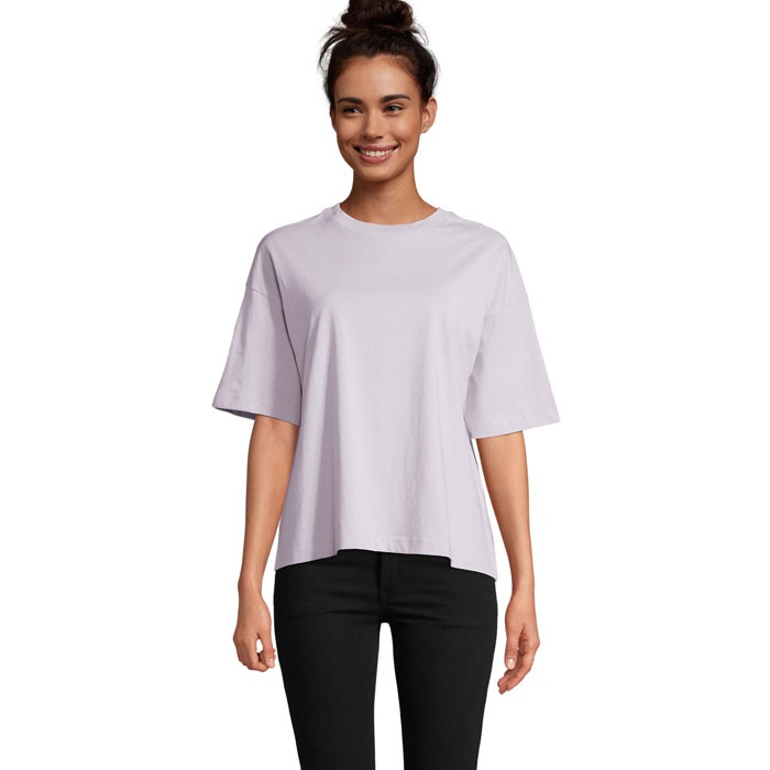 BOXY WOMEN T-SHIRT OVERSIZE thumb