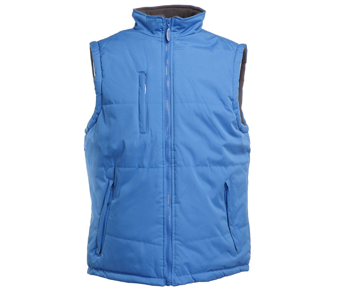 Bodywarmer matelassé et polaire thumb