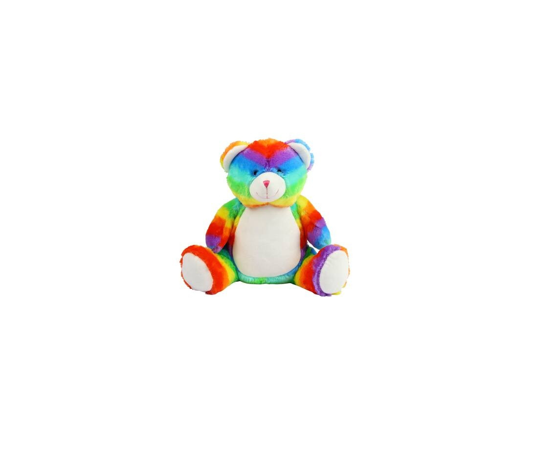 Peluche arc-en-ciel
