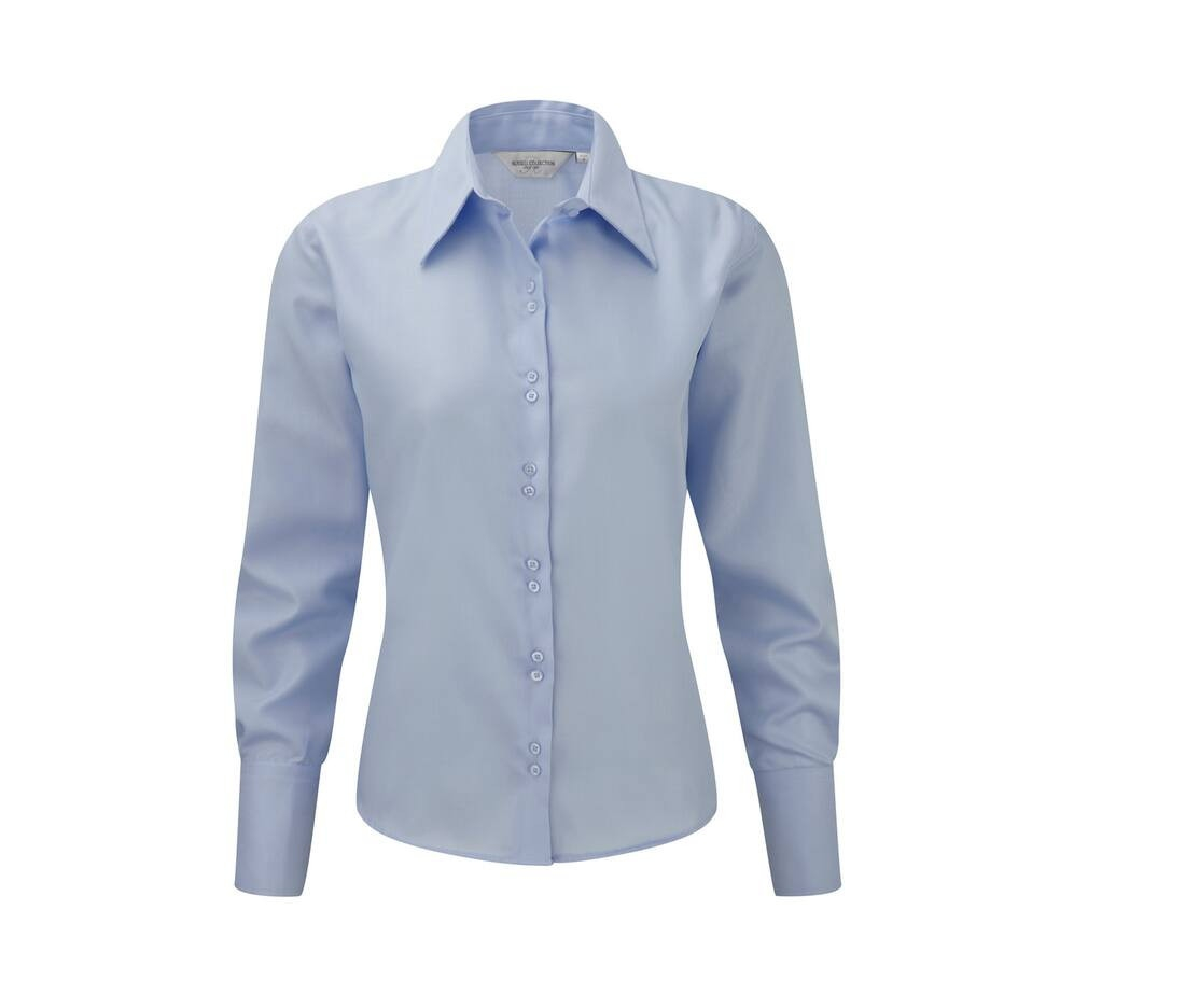 Ladies' long sleeve tailored ultimate non-iron shirt thumb