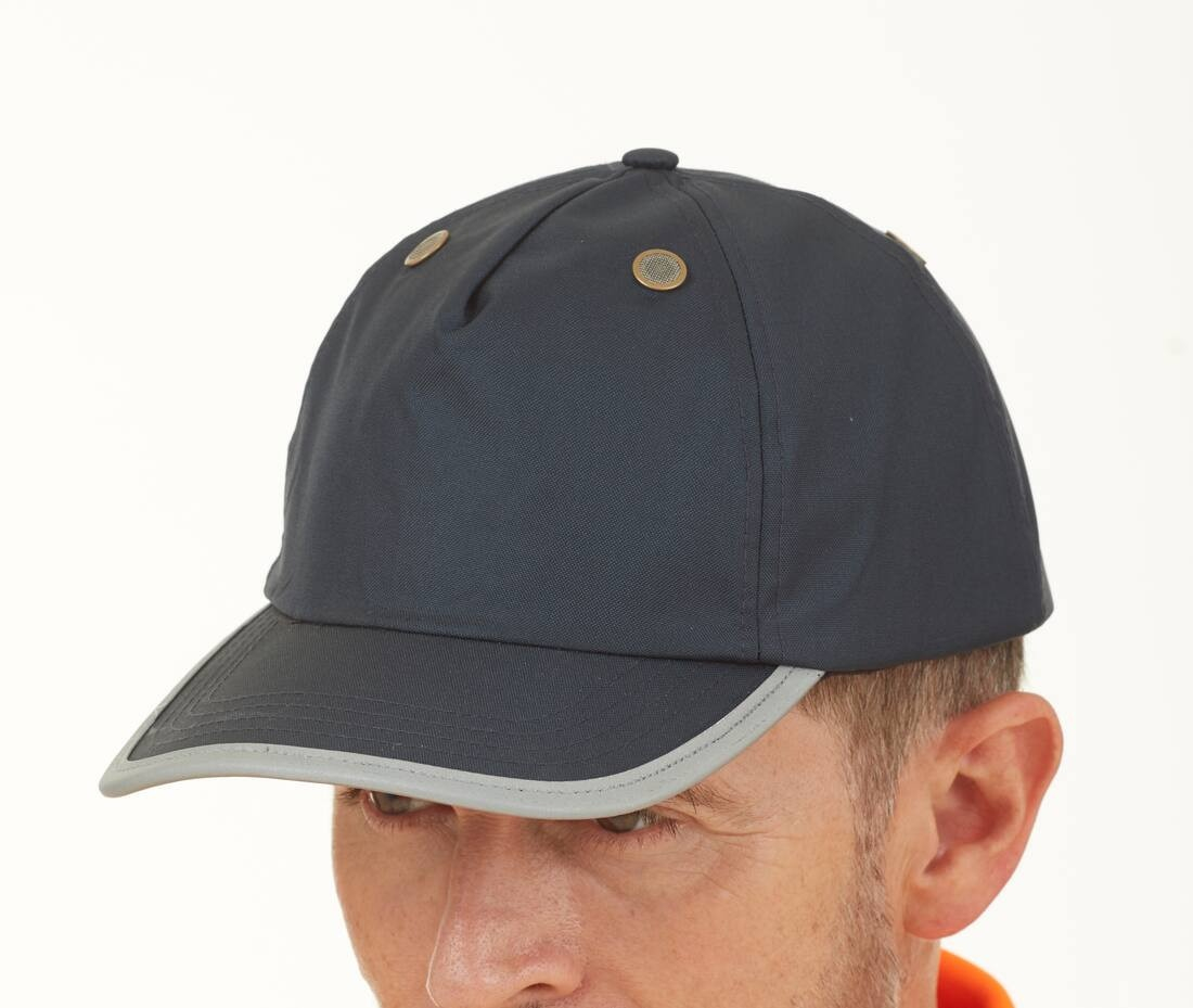 Casquette casque haute visibilité