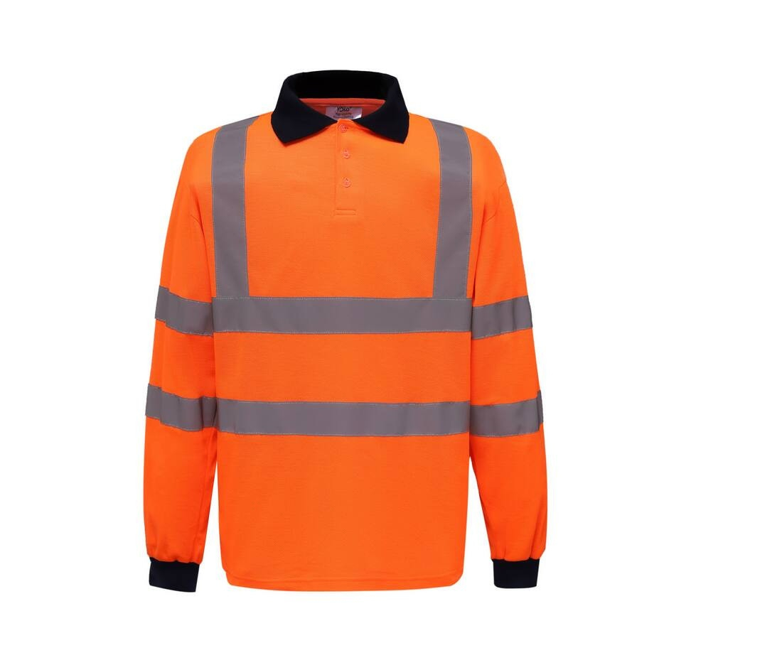 Polo manches longues haute visibilité thumb