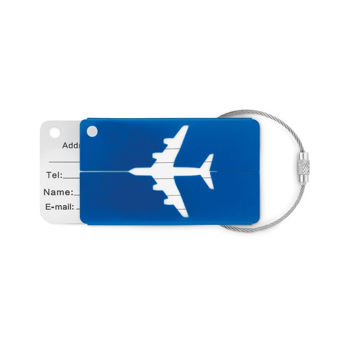 FLY TAG - Etiquette à bagage en aluminium thumb