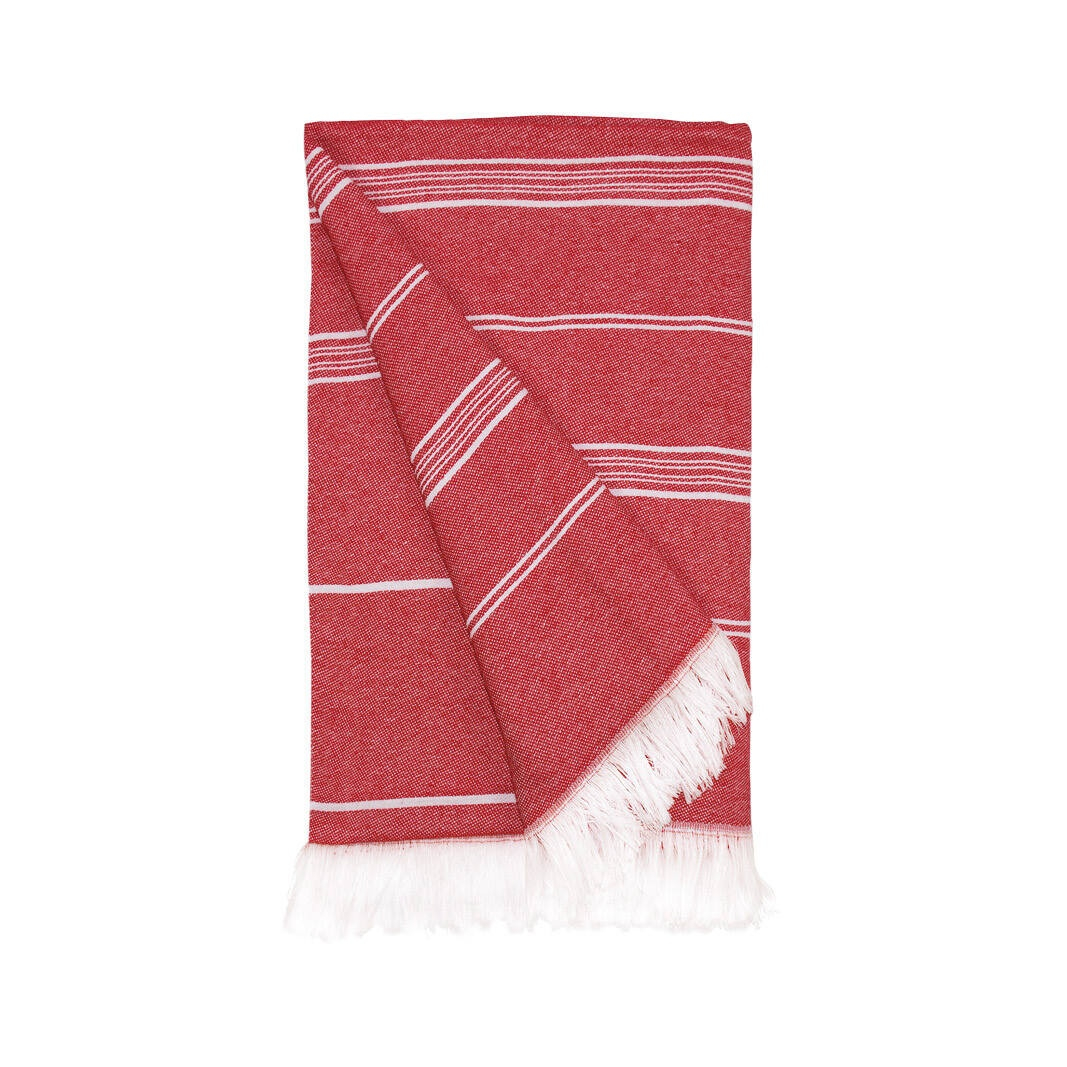 Fouta en coton et polyester recyclé thumb
