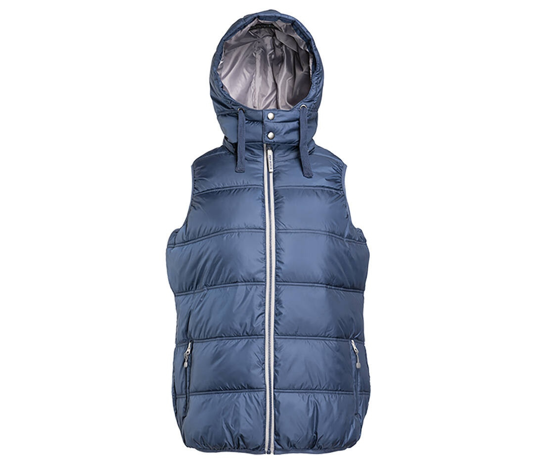 Bodywarmer doudoune femme avec capuche thumb