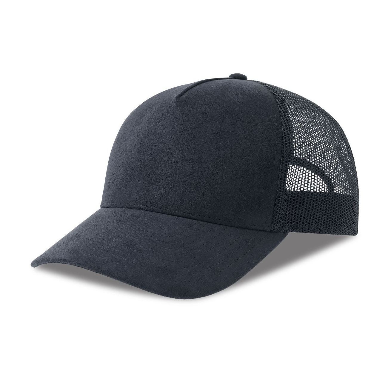 Casquette style trucker en faux daim thumb